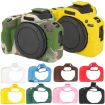 Canon EOS R100 Silicone Protective Case - Glossy Soft Coffee Cover - 7