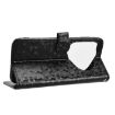 Huawei Pura 80 Pro 5G Leather Phone Case - Honeycomb Dot Texture Black - 5