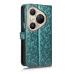 Huawei Pura 80 Ultra 5G Green Honeycomb Dot Leather Phone Case - 3