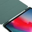 iPad Pro 13 2024 Dark Blue Leather Case with Pen Slot & Tri-fold Design - 7