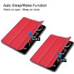 iPad Pro 13 2024 Red Leather 3-Fold Holder Case by Custer - 4