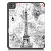 iPad Pro 13 2024 Eiffel Tower Leather Case with Pen Tray - 3