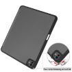 iPad Pro 13 2024 Grey TPU Leather Case with Pen Tray & 3-Fold Holder - 6