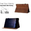 Samsung Galaxy Tab A7 10.4 T500 Leather Tablet Case Brown - 5