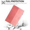 Samsung Galaxy Tab A 10.1 T580 Pink Embossed Leather Tablet Case - 4