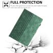 Samsung Galaxy Tab A 10.1 T580 Green Embossed Leather Tablet Case - 4