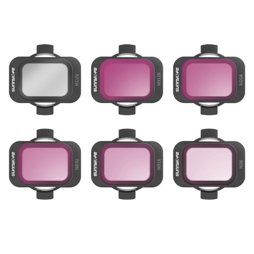 DJI Avata 2 Sunnylife Camera Lens Filter 6-in-1 MCUV ND8/16/32/64/128 - 1