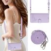 Vivo S30 Pro Mini Cat Rat Embossed RFID Leather Case with Lanyard Purple - 7