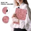 Samsung Galaxy Tab A8 10.5 2022 Pink Lily Embossed Leather Case - 7