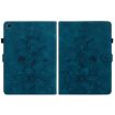 Samsung Galaxy Tab A7 10.4 Case, Lily Embossed Leather, Dark Blue - 3