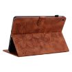 Samsung Galaxy Tab A 8.0 2019 Brown Lily Embossed Leather Case - 6