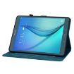 Samsung Galaxy Tab A 9.7 T550 T555 Lily Embossed Leather Case Blue - 4