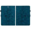 Samsung Galaxy Tab S2 9.7 T810 T815 Lily Embossed Leather Case Dark Blue - 3