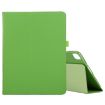iPad Pro 13 2024 Green Litchi Texture Leather Tablet Case - 1