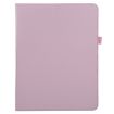 iPad Pro 13 2024 Pink Litchi Texture Leather Tablet Case - 2