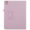 iPad Pro 13 2024 Pink Litchi Texture Leather Tablet Case - 3