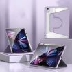 iPad Pro 13 2024 Acrylic Rotating Leather Case - Lavender - 1