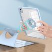 iPad Pro 13 2024 Acrylic Rotating Leather Case - Lavender - 9