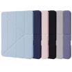 iPad Pro 13 2024 Black Acrylic Leather Tablet Case - Transparent - 7
