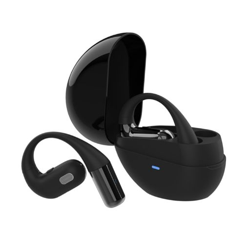 Hileo F15 TWS Touch Control IPX5 Waterproof Wireless Earphone - Black - 1