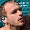 Hileo F15 TWS Touch Control IPX5 Waterproof Wireless Earphone - Black - 9