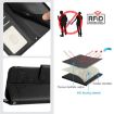 Xiaomi 14 Ultra 5G Black RFID Leather Case with Cat Rat Pattern & Lanyard - 5