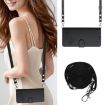 OnePlus Nord 4 5G Black Cat Rat Embossed RFID Leather Case with Lanyard - 7