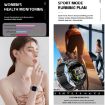 WS-20 1.43" IP67 Sport Smart Watch, Health Monitor, Steel Strap Silver - 9