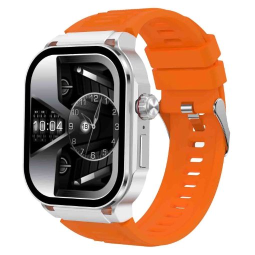 G40S 2.06" IP67 BT5.2 Sport Smart Watch, Health Monitor, Orange - 1