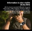 G40S 2.06" IP67 BT5.2 Sport Smart Watch - Health Monitor, Black - 7