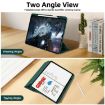 iPad Pro 13 2024 Dark Green TPU Leather Case with Pen Slot - 6