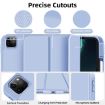 iPad Pro 13 2024 Smart Leather Case with Pen Slot - Ice Blue - 3