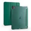 iPad Pro 13 2024 Pine Green TPU Leather Case with Pen Slot - 2