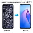 OPPO Reno8 4G OLED LCD Screen Digitizer Assembly with Frame Replacement - 6