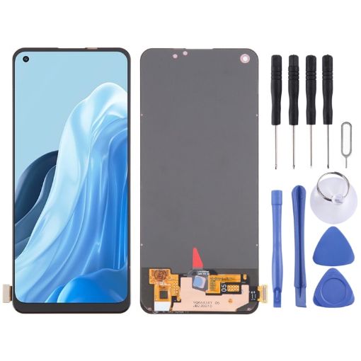 OPPO Reno7 5G OLED LCD Screen & Digitizer Full Assembly Replacement - 1