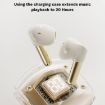 ROCK RAU0766 Bubble Transparent TWS Bluetooth Earphone with Lanyard Black - 7