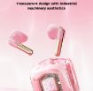 ROCK RAU0766 Beige Bubble Transparent TWS Bluetooth Earphone with Lanyard - 3