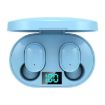 E6S LED Display TWS Wireless Bluetooth Earphone - Blue - 1