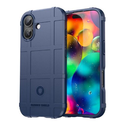 iPhone 17 Shockproof TPU Phone Case - Full Coverage, Blue - 1