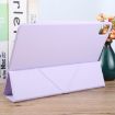 iPad Pro 13 2024 Magnetic Smart Case, Y-Shape Clip, Double-sided, Purple - 5