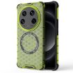 Xiaomi 14 Ultra Green Honeycomb Magnetic Ring Shockproof Case - 1