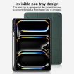 iPad Pro 13 2024 Mutural Multi-fold Smart Leather Case - Blue - 8