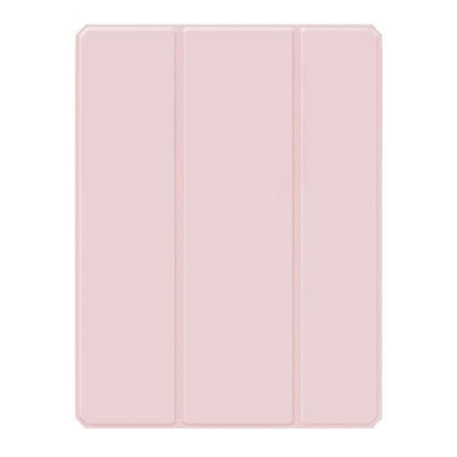iPad Pro 13 2024 Mutural Pinyue Smart Leather Case - Pink - 1