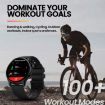 Zeblaze Btalk 3 Plus Smart Watch 1.39" Screen, Voice Calling, Gold - 8
