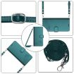 Ulefone Note 14 Peacock Green RFID Leather Case with Lanyard - 2