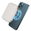 HS-005 MagSafe Magnetic Zipper Card Bag Phone Back Sticker White - 2