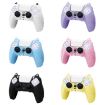 PS5 Cat Ear Shape Gamepad Silicone Case Black - Sony Controller Cover - 3