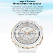 LEMFO HW52 Gold Smart Watch, 1.28" Dual Mode, Bluetooth Call, Health Monitor - 2