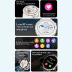 LEMFO HW52 Gold Smart Watch, 1.28" Dual Mode, Bluetooth Call, Health Monitor - 7