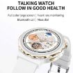 LEMFO HW52 Gold Smart Watch, 1.28" Dual Mode, Bluetooth Call, Health Monitor - 8